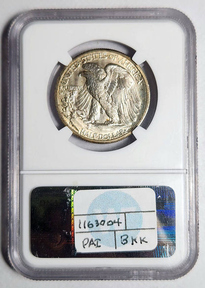 1943 D Walking Liberty Half Dollar NGC MS-65