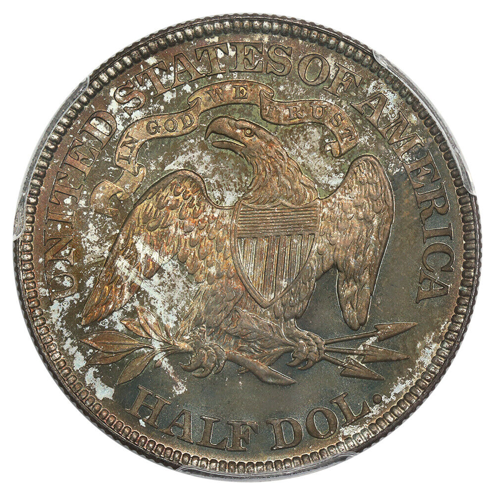 1880 50c PCGS MS66 ex: D.L. Hansen