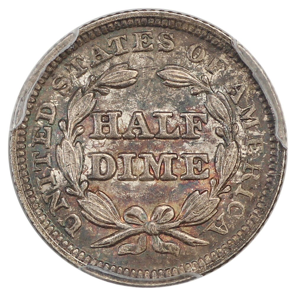 1849/6 H10C PCGS MS65 (9 Over Widely Placed 6) ex: D.L. Hansen