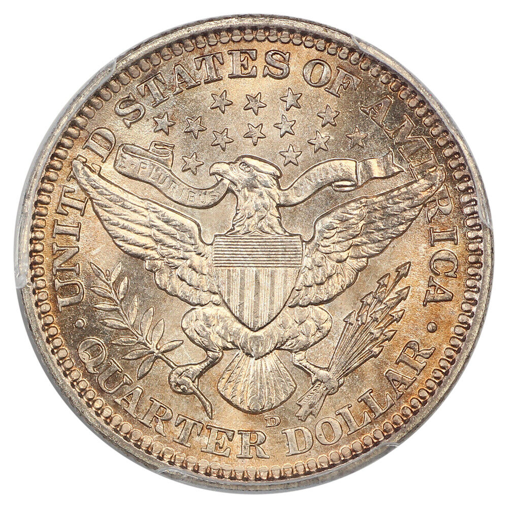 1909-D 25C PCGS MS66 ex: D.L. Hansen