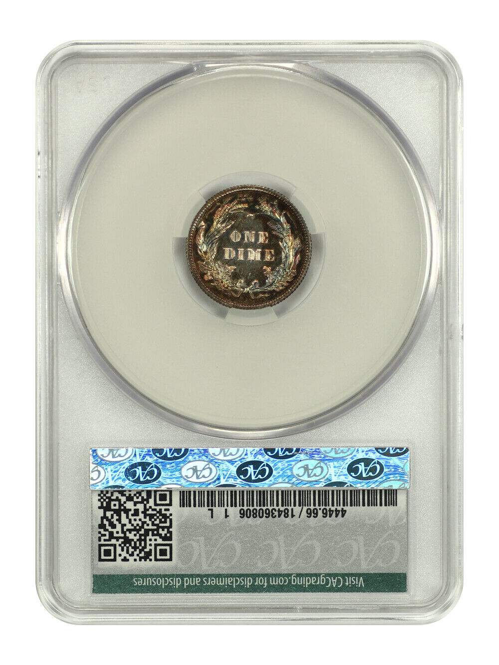 1908 10C CACG PR66CAM ex: D.L. Hansen - Barber Dime