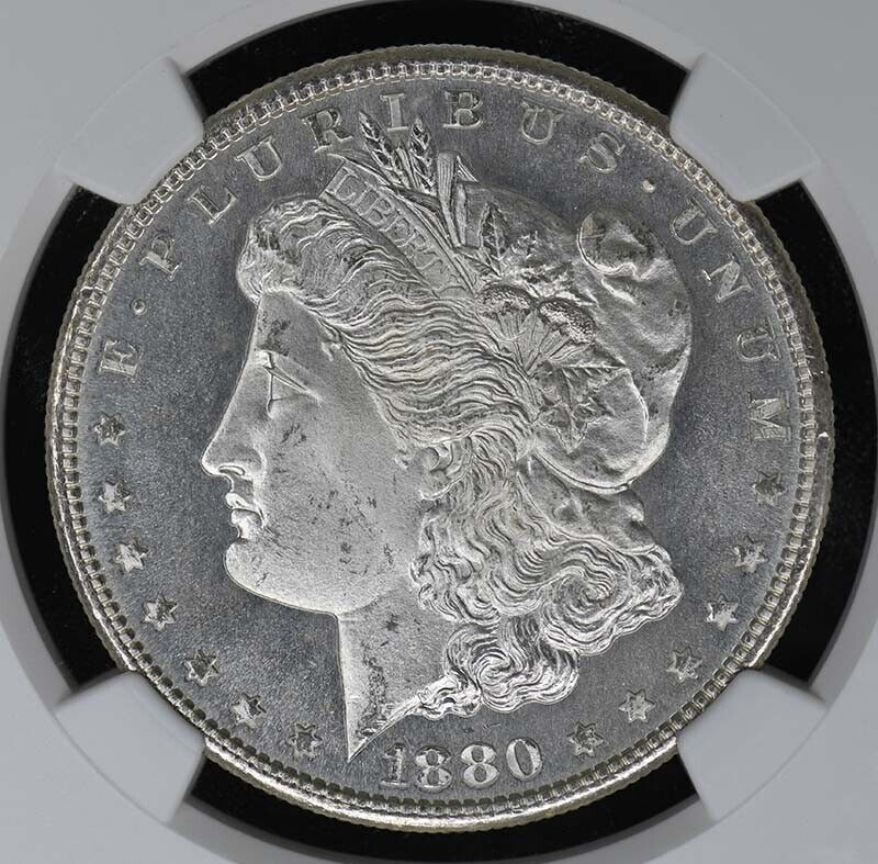 1880-S Morgan Dollar S$1 NGC MS68