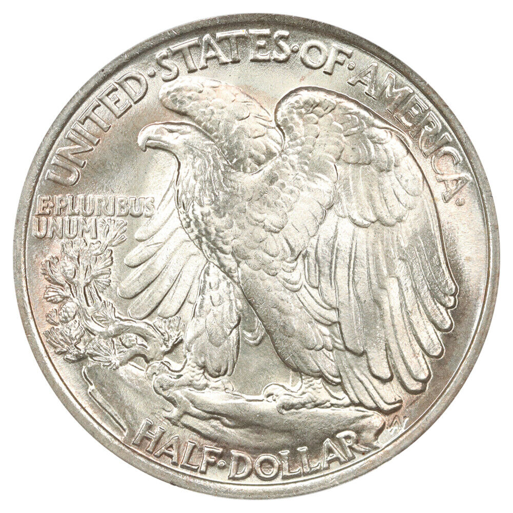 1935 50C CACG MS66 - Walking Liberty Half Dollar