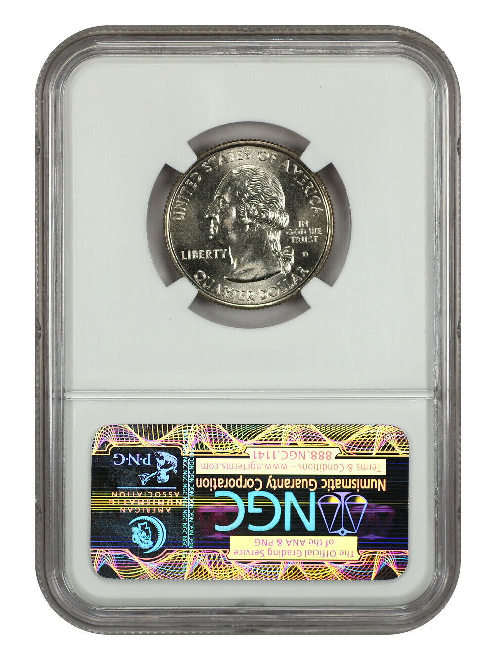 1999-D 25C New Jersey NGC MS68 - Washington 50 States Quarters