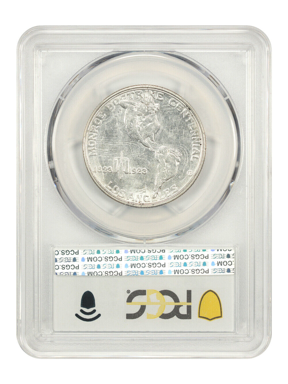 1923-S 50C Monroe PCGS MS62 - Classic Silver Commemorative