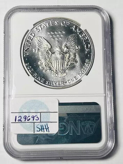 1987 Silver Eagles NGC MS-70