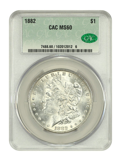 1882 $1 CACG MS60 - Morgan Dollar