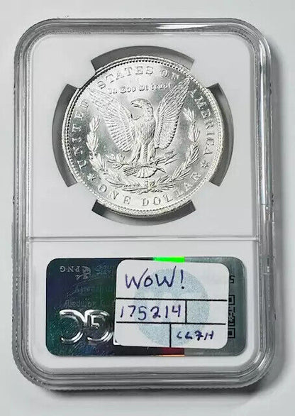 1893 P Morgan Silver Dollar NGC MS-62 A WOW coin! Sight White