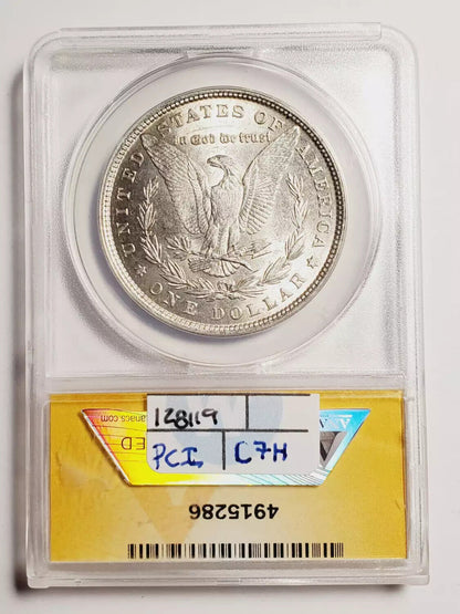 1880 Morgan Dollar ANACS AU-55 VAM 6