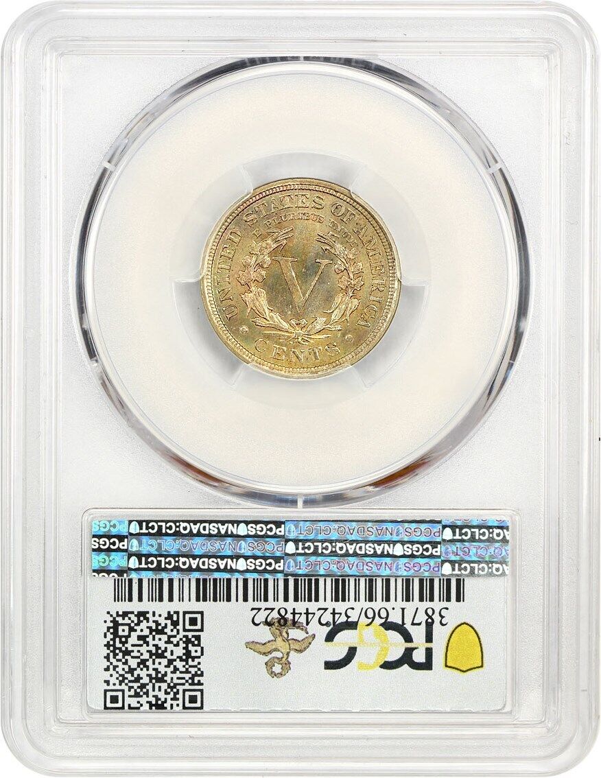 1910 5c PCGS MS66 ex: D.L. Hansen