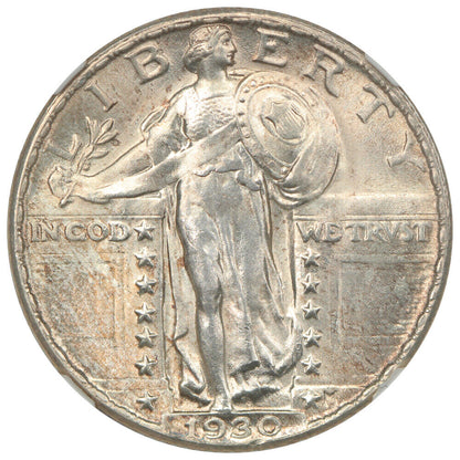 1930 25C NGC MS66FH - Standing Liberty Quarter