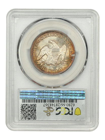 1854-O 50C PCGS MS66 (Arrows) ex: D.L. Hansen