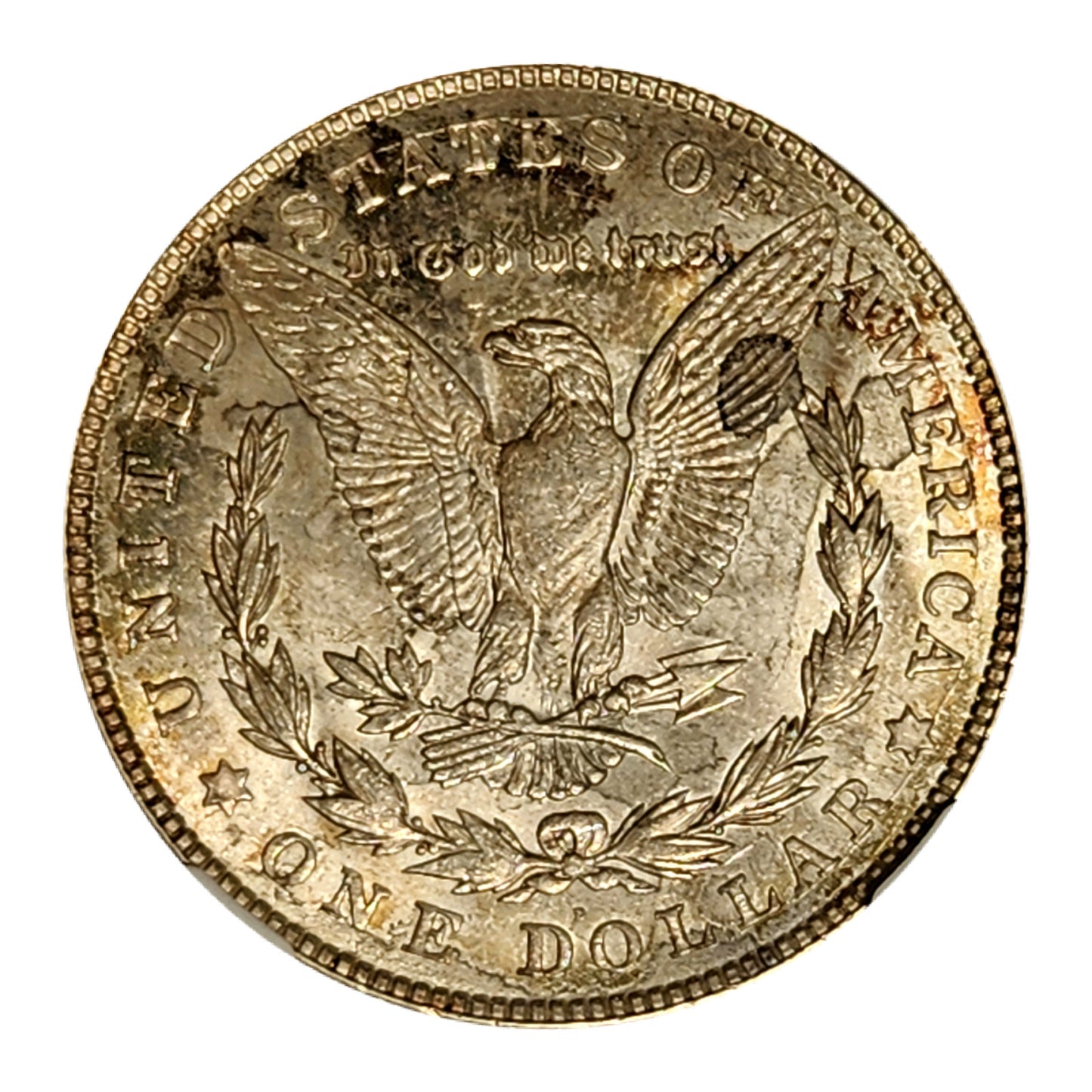 1921 D Morgan Silver Dollar NGC MS-64