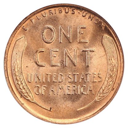 1954-D 1C NGC MS67RD - Lincoln Cent (Wheat Reverse)