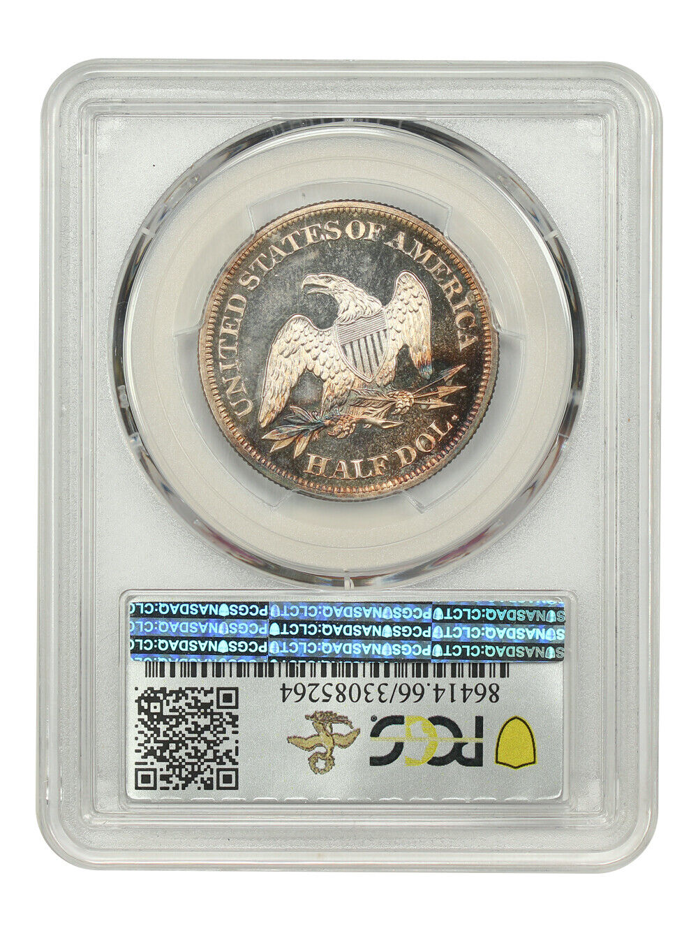 1860 50C PCGS PR66CAM ex: D.L. Hansen/Chrismor