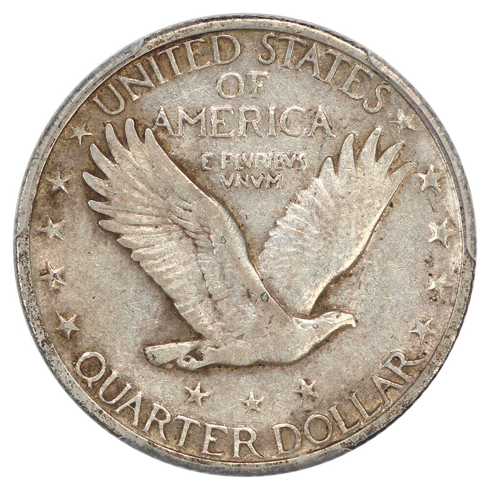 1927-S 25C PCGS AU50