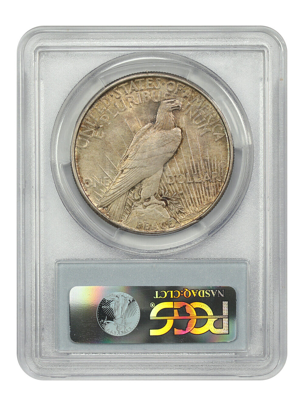 1921 $1 PCGS/CAC AU58 (High Relief) - Peace Dollar - Fantastic Originality