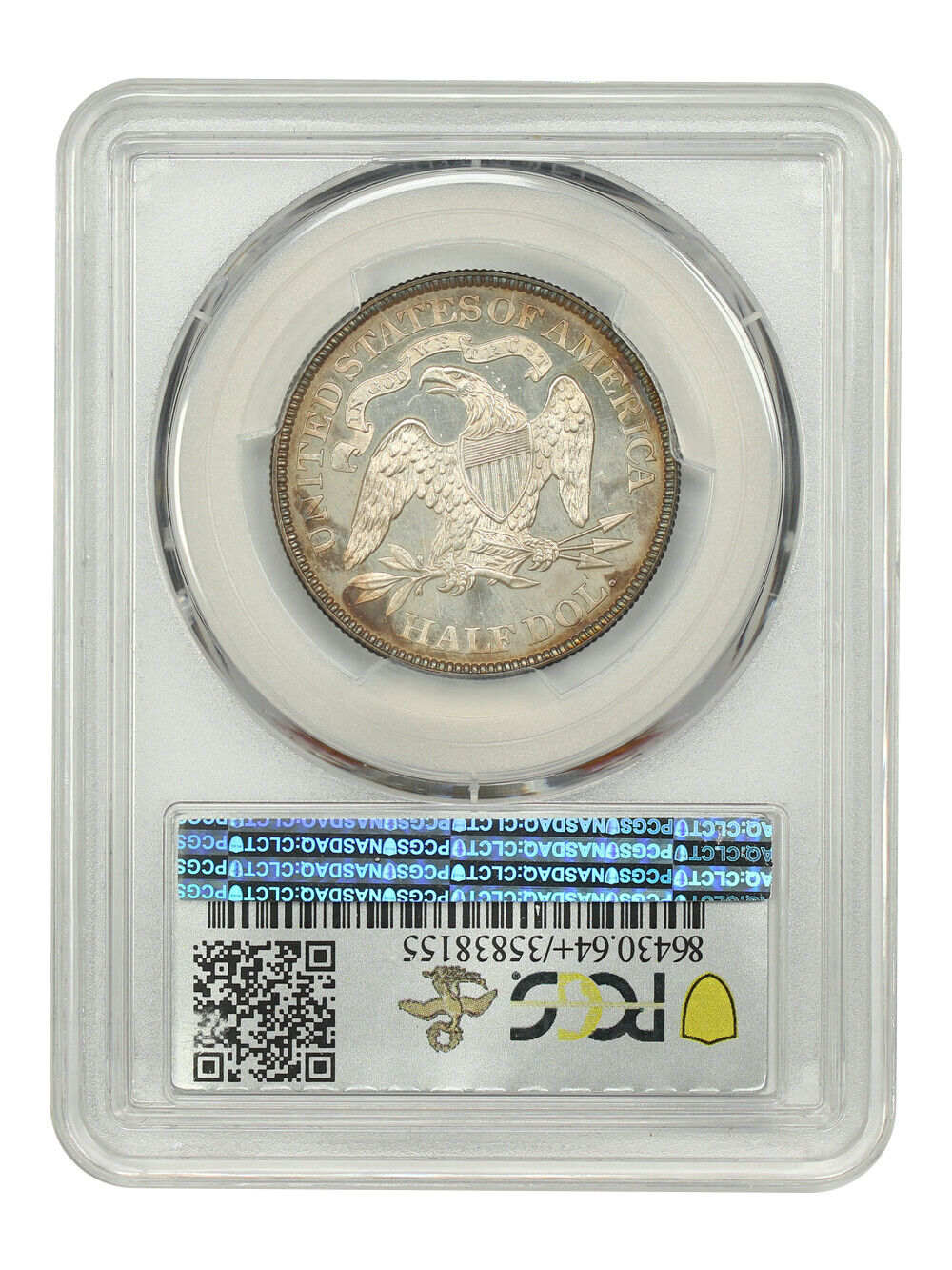 1872 50C PCGS PR64+CAM ex: D.L. Hansen