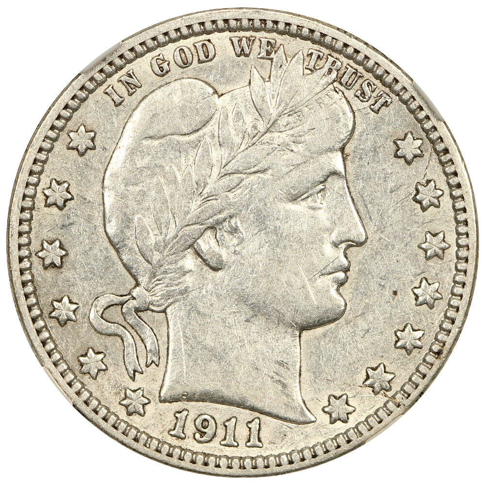 1911-D 25c NGC XF45