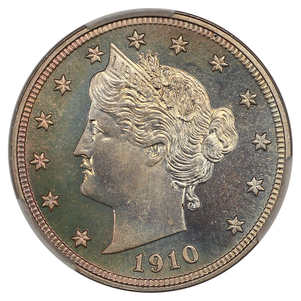 1910 5C CACG PR68 ex: D.L. Hansen - Liberty Nickel