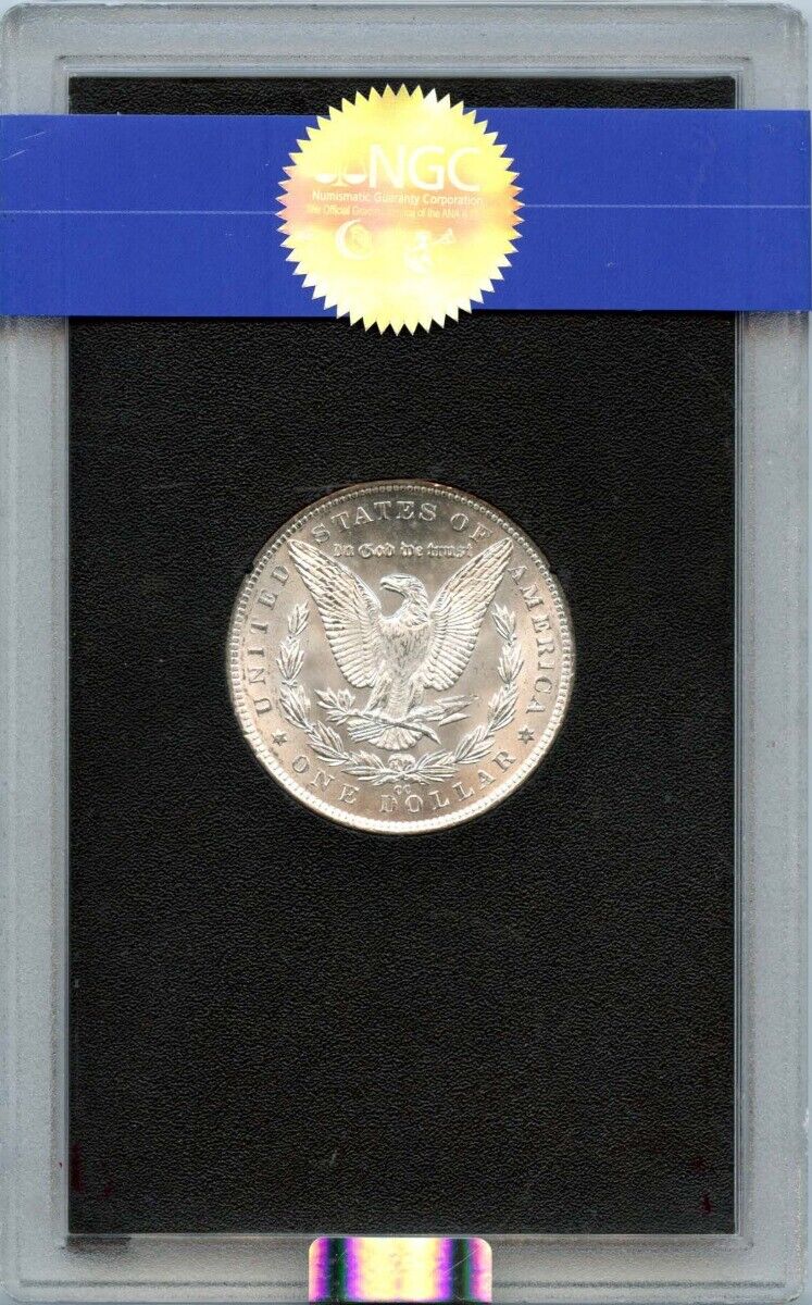 1891-CC TOP-100 Morgan Dollar VAM-3 GSA HOARD S$1 NGC MS62