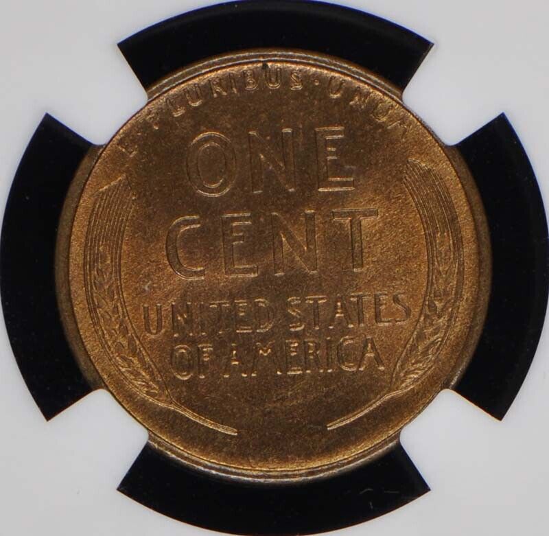 1909-S VDB Wheat Reverse Lincoln Cent 1C NGC MS66RB