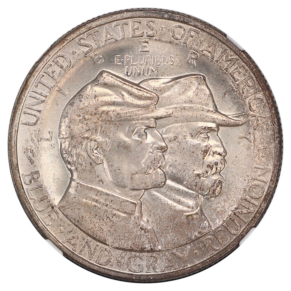 1936 50C Gettysburg NGC MS67 - Classic Silver Commemorative - Premium Gem Commem