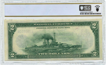 1918 $2 Federal Reserve Bank Note Richmond VA PCGS AU58