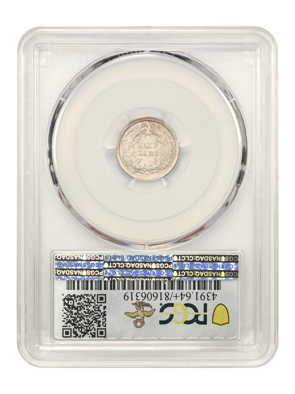 1867-S H10C PCGS MS64+ ex: D.L. Hansen