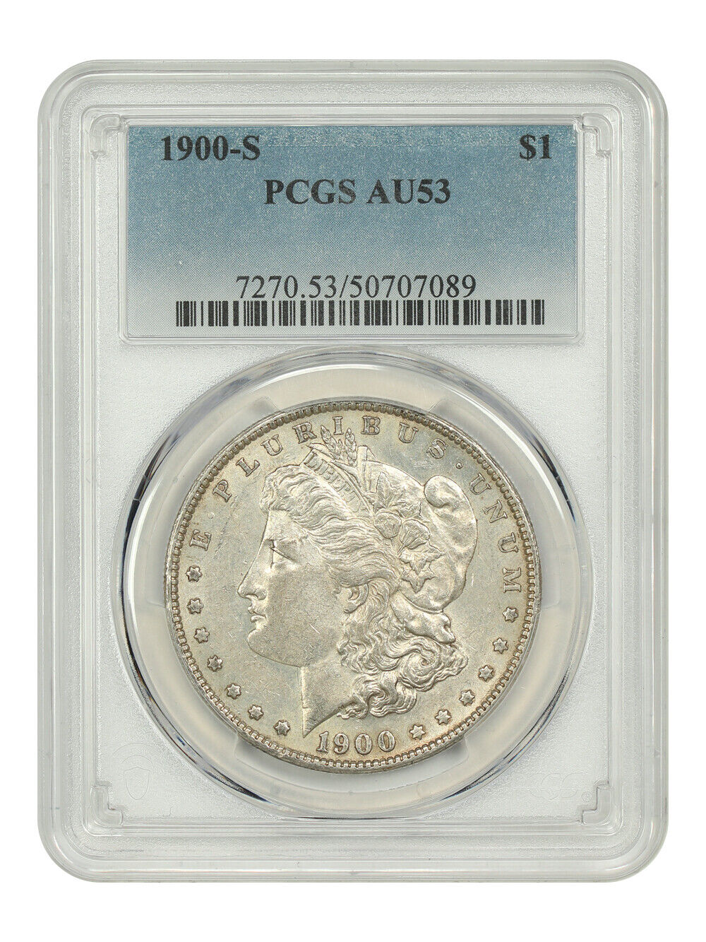 1900-S $1 PCGS AU53 - Morgan Dollar