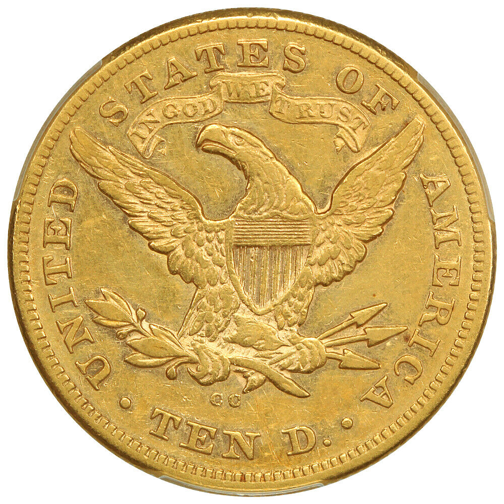 1877-CC $10 PCGS XF45 - Liberty Head $10