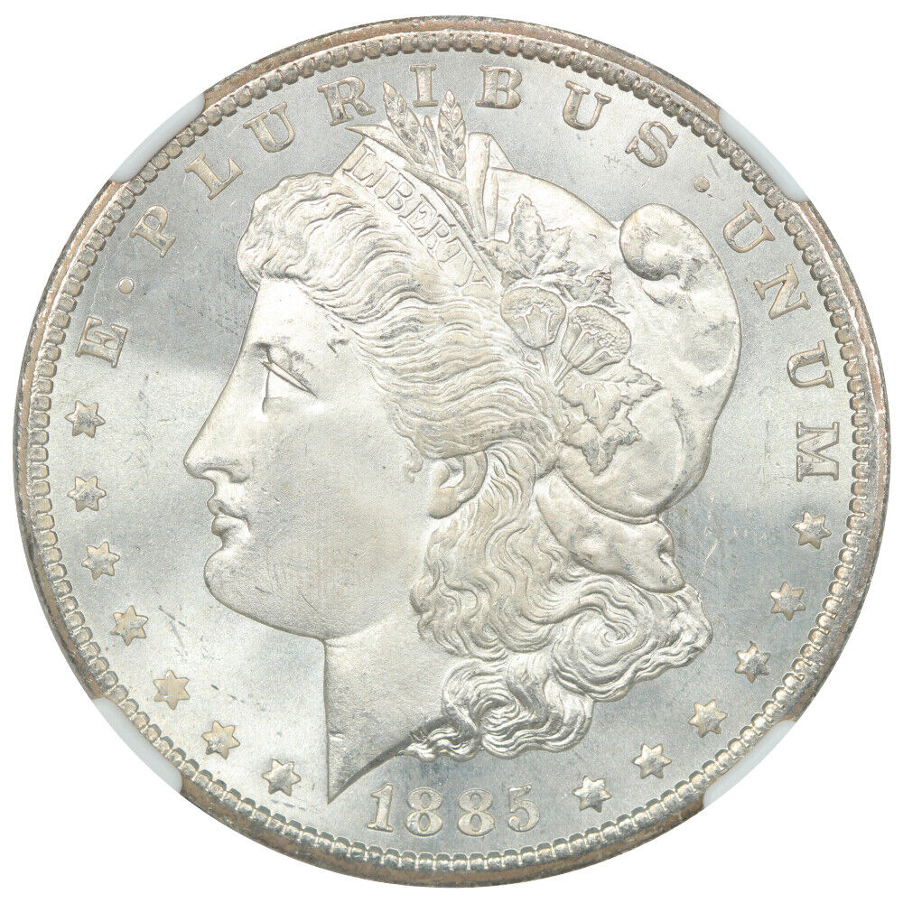 1885-CC $1 NGC MS67 - Morgan Dollar