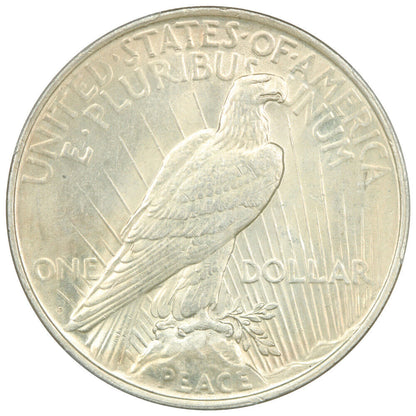 1927-D $1 PCGS AU58 - Peace Dollar