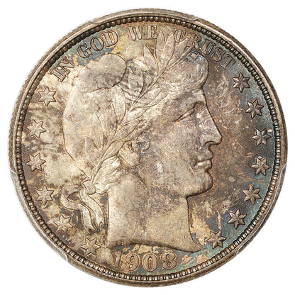 1908-O 50c PCGS MS67 ex: D.L. Hansen