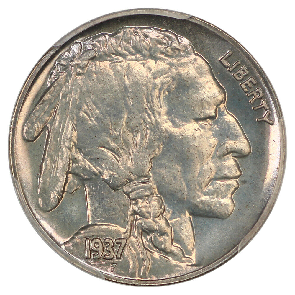 1937 5C PCGS/CAC PR66 - Buffalo Nickel