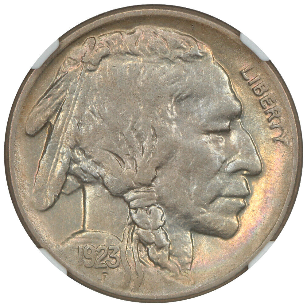 1923-S 5C NGC AU55 - Buffalo Nickel - Better Date S-Mint