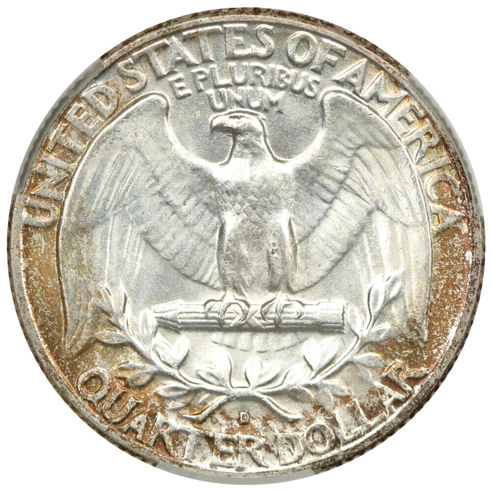 1962-D 25C CACG MS67 ex: D.L. Hansen - Washington Quarter