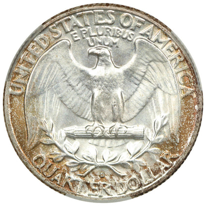 1962-D 25C CACG MS67 ex: D.L. Hansen - Washington Quarter