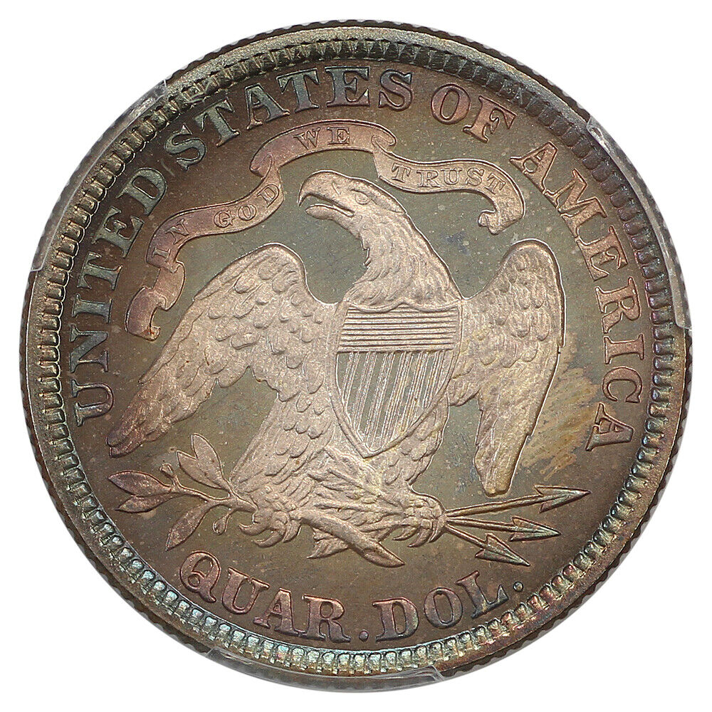 1890 25C PCGS PR67+CAM ex: Simpson