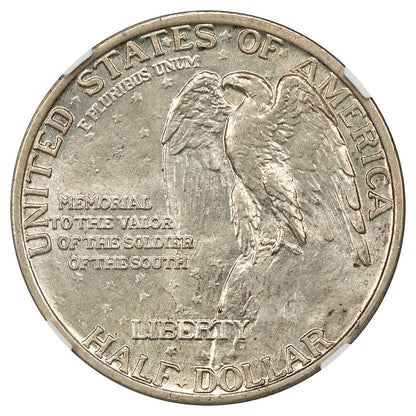1925 50C Stone Mountain NGC MS65 - Classic Silver Commemorative