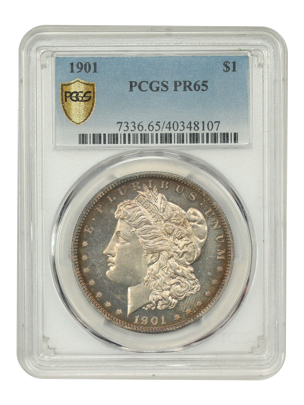 1901 $1 PCGS PR65 - Morgan Dollar - Desirable Proof Morgan