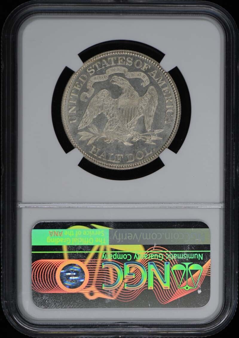 1879 Seated Liberty Half Dollar - Motto 50C NGC MS66 (CAC)