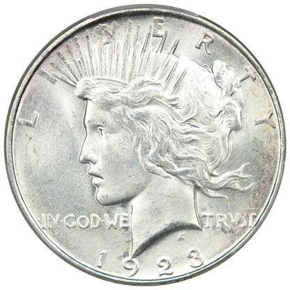 1923-D $1 PCGS MS66 - Peace Dollar