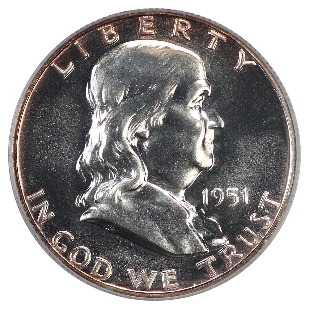 1951 50C CACG PR67 - Franklin Half Dollar - Tough 2nd Year Proof