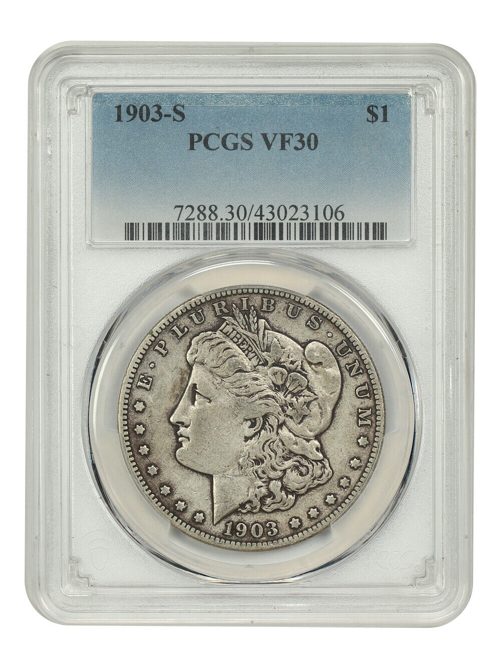 1903-S $1 PCGS VF30 - Morgan Dollar - Key Date