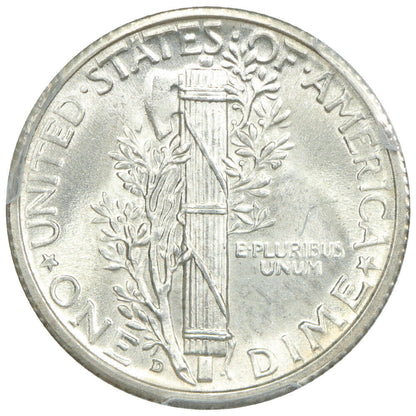 1931-D 10C PCGS MS67FB - Mercury Dime