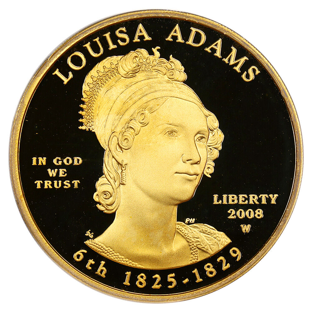 2008-W Louisa Adams $10 PCGS Proof 69 DCAM