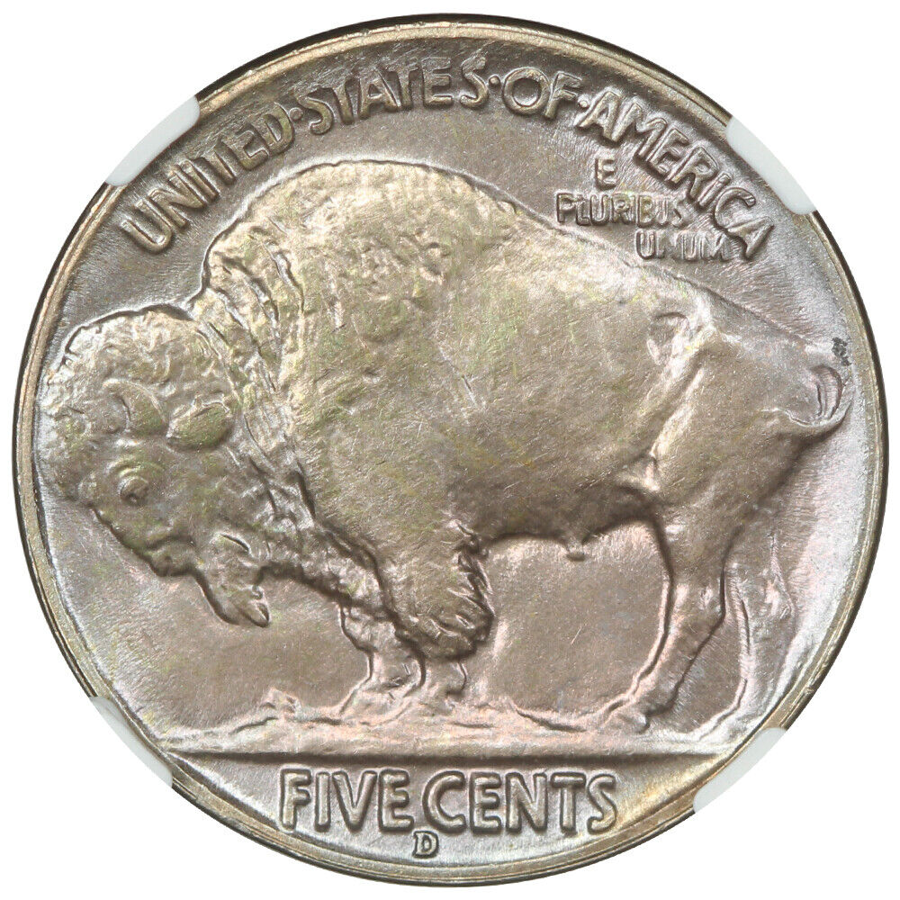 1935-D 5C NGC MS66 - Buffalo Nickel