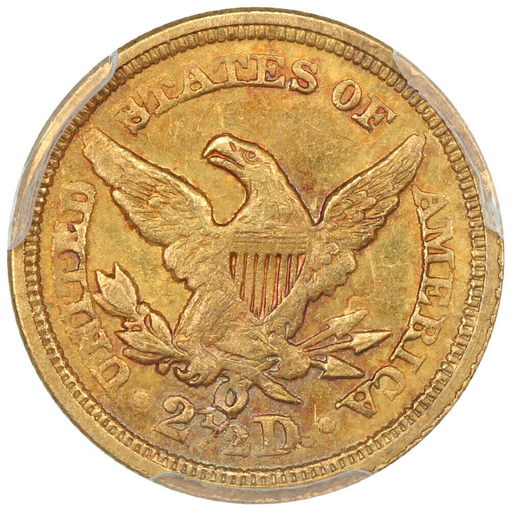 1847-O $2.50 PCGS MS62 ex: D.L. Hansen - Liberty Head $2.5