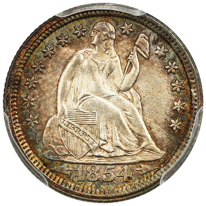 1854 10C PCGS MS66 (Arrows) ex: D.L. Hansen